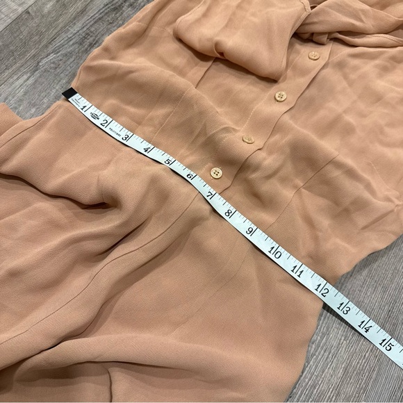 Reformation Elegant Beige Frannie Jumpsuit with Bow Detail - 0 - Picture 6 of 10